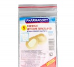 Пластырь детский глазной, Pharmadoct (Фармадокт) р. 6смх5см 5 шт гипоаллергенный на нетканой основе