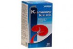 К-эликсир, капли для приема внутрь 30 мл