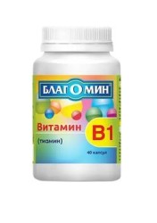 Благомин Витамин В1 (Тиамин), капс. 0.25 г №40