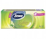 Платки носовые одноразовые, Zewa (Зева) 10 шт ромашка