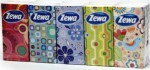 Платки носовые одноразовые, Zewa (Зева) 10 шт плюс микс