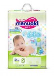 Подгузники, Manuoki (Мануоки) 6-11 кг р. M 56 шт ультратин ультратонкие