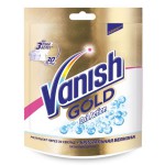 Пятновыводитель-отбеливатель, Vanish (Ваниш) 250 г Голд Окси Экшн Кристальная белизна порошкообразный для тканей пакет