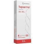 Тирзетта, раствор для подкожного введения 2.5 мг 0.5 мл 4 шт шприцы в автоинжекторах
